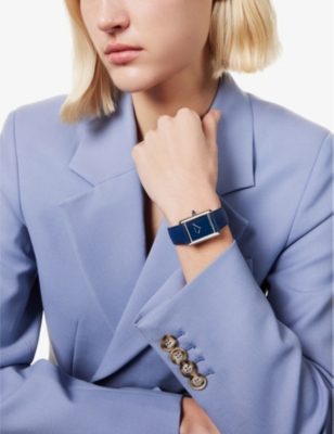 CARTIER: CRWSTA0126 Tank Must Large steel quartz watch