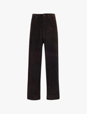 HAIKURE - Brand-patch wide-leg corduroy trousers | Selfridges.com