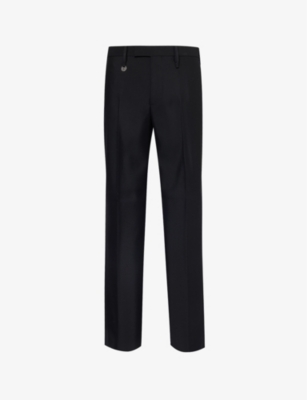 BURBERRY: Tapered-leg relaxed-fit wool trousers