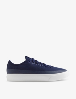 ALLBIRDS: Piper 2 Blizzard logo-embroidered organic-cotton canvas low-top trainers
