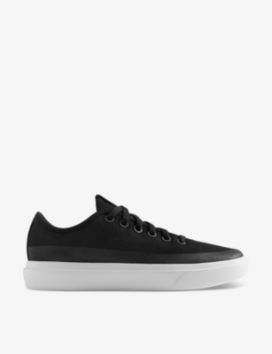 ALLBIRDS: Piper 2 Blizzard logo-embroidered organic-cotton canvas low-top trainers