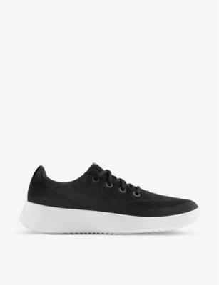 ALLBIRDS: Tree Runner Go Blizzard logo-embroidered organic-cotton canvas low-top trainers
