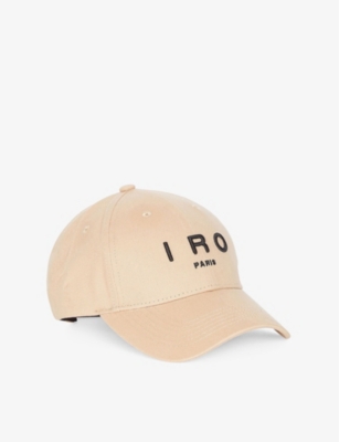 IRO: Greb brand-embroidered cotton-canvas baseball cap
