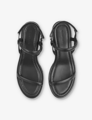 Enslee leather heeled sandals