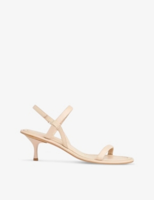 Enslee kitten-heel leather sandals