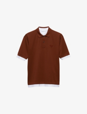 Mens prada polo shirt uk best sale