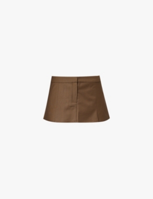 SIEDRES: Neys pleated stretch-woven mini skirt