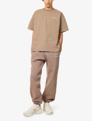 MKI MIYUKI-ZOKU: Uniform branded-print cotton-jersey T-shirt