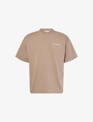 MKI MIYUKI-ZOKU: Uniform branded-print cotton-jersey T-shirt