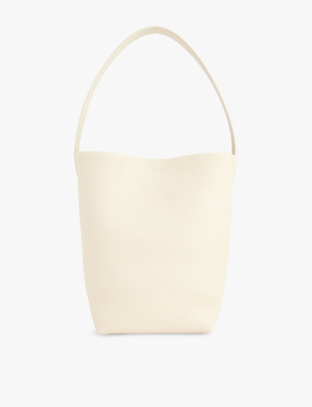 Park small leather tote bag