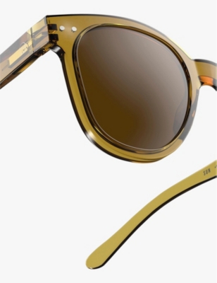 IZIPIZI: #N oversized square-framed sunglasses