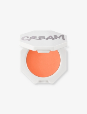 Fenty Beauty Peach Face Cheeks Out Freestyle Cream Blush 3g In White