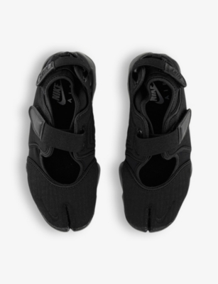 Nike Air Rift logo-embroidered woven low-top trainers