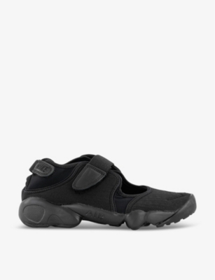 Nike Air Rift logo-embroidered woven low-top trainers