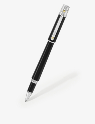 CARTIER: Santos de Cartier brand-engraved metal rollerball pen