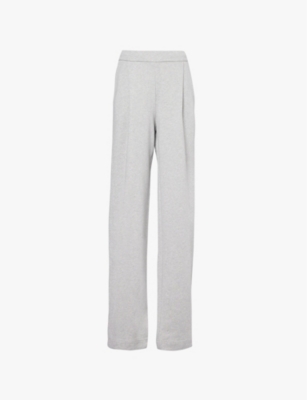 DRIES VAN NOTEN: Hartia wide-leg cotton-jersey jogging bottoms