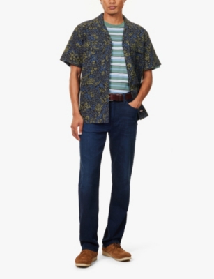 Citizen Of Humanity Elijah Relaxed Straight Leg Jeans In Blue Wing (dk Indigo)