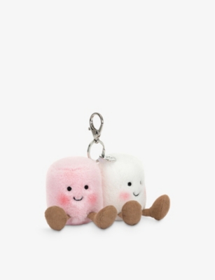 Amuseable Pair Marshs soft bag charm 15cm