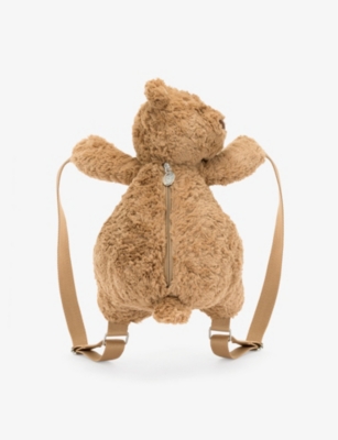 Bartholomew Bear soft woven backpack 32cm