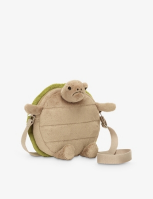 JELLYCAT: Timmy Turtle soft woven shoulder bag