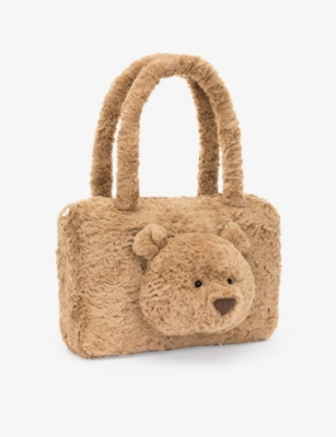 Bartholomew Bear soft woven tote bag 24cm