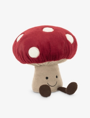 Amuseable Mushroom soft toy 28cm