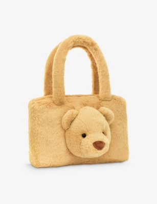 Jellycat Womens  Smudge Bear Soft Tote Bag 36cm