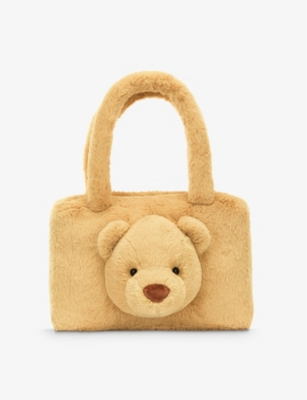Jellycat Womens  Smudge Bear Soft Tote Bag 36cm