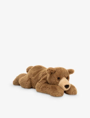JELLYCAT - Woody Bear Lying Large soft toy 65cm | Selfridges.com