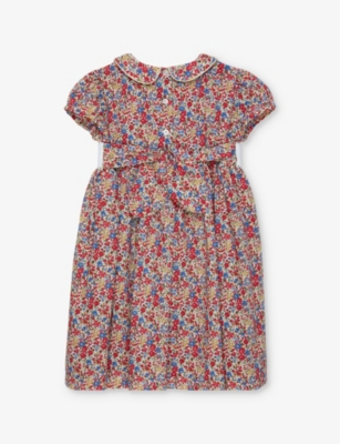 Trotters Emma Floral-print Cotton Dress 2-11 Y In Emma And Georgina