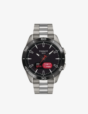 TISSOT: T153.420.44.051.00 T-Touch Connect Sport quartz titanium watch