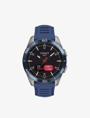 TISSOT: T153.420.47.051.01 T-Touch Connect Sport quartz titanium and silicone watch