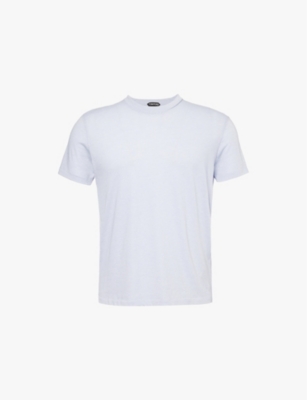 TOM FORD: Regular-fit short-sleeve cotton-blend jersey T-shirt