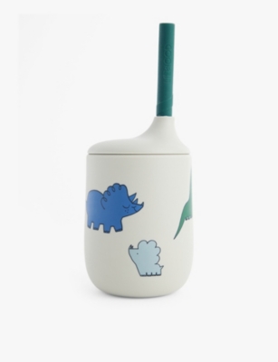 LIEWOOD: Ellis printed silicone sippy cup 230ml