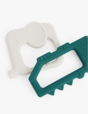 LIEWOOD: Jonathan all-together two-pack silicone teether set