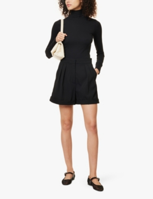 POLO RALPH LAUREN: Turtleneck slim-fit knitted top