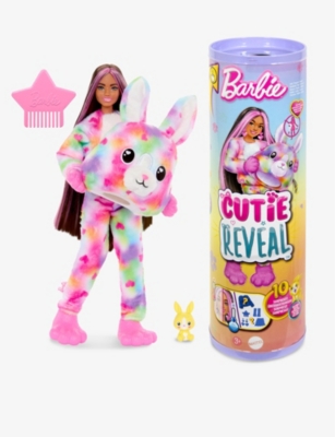 BARBIE: Cutie Reveal Colour Dream Bunny doll 30cm