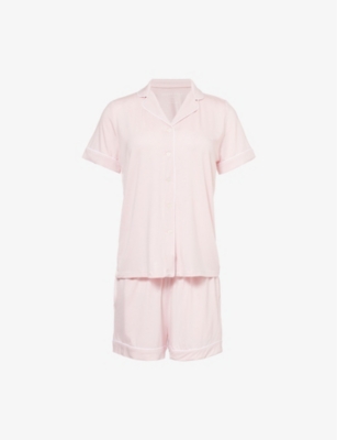 DEREK ROSE: Lara relaxed-fit stretch-jersey pyjama set