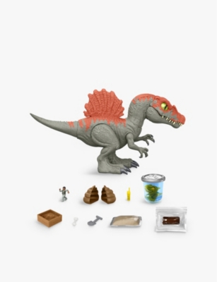 JURASSIC WORLD: Crushivores Spinosaurus Cage Crasher dinosaur figure 32.5cm
