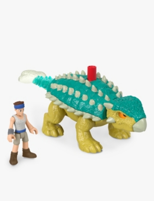 JURASSIC WORLD: Anyklosaurus and Ben figure toy set
