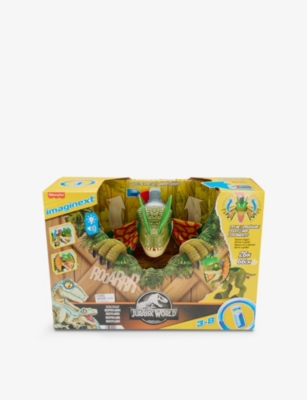 JURASSIC WORLD: Imaginext Thrash Attack Dilophosaurus toy