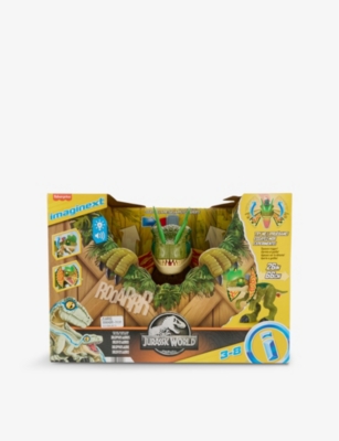 JURASSIC WORLD: Imaginext Thrash Attack Dilophosaurus toy