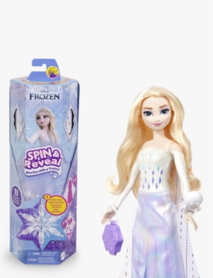 DISNEY PRINCESS: Spin & Reveal Elsa doll 32cm