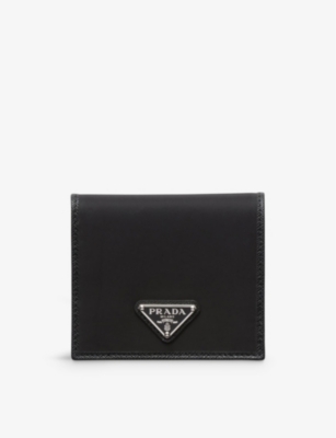 PRADA: Re-Nylon recycled-nylon and leather wallet