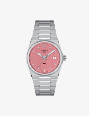 TISSOT: T137.210.11.331.00 PRX 35 stainless-steel quartz watch