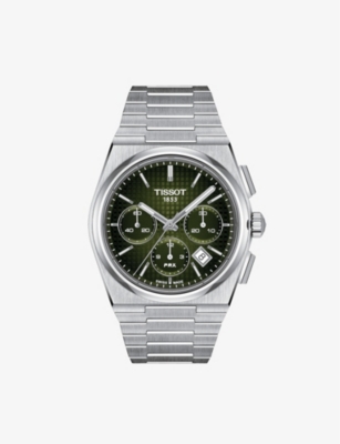 TISSOT: T137.427.11.091.00 PRX Chrono stainless-steel automatic watch