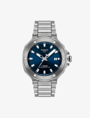 TISSOT: T Race 41mm Mens stainless-steel automatic watch