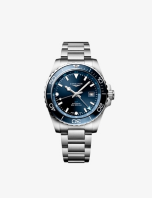LONGINES: Longines Hydroconquest stainless-steel automatic watch