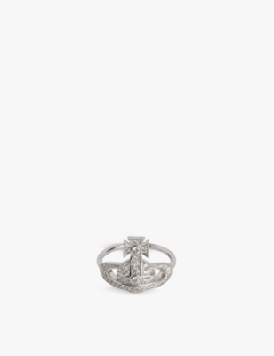 Little Orb recycled-silver ring