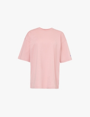 CHAMPION: Brand-appliqué regular-fit cotton-jersey T-shirt